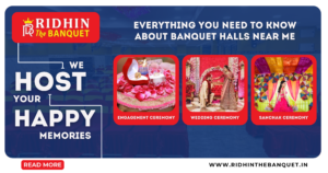 If you are searching for banquet halls near me, look no further than Ridhin The Banquet in Tolichowki, Hyderabad. Known for its sophistication and charm, this venue is the perfect choice for hosting weddings, corporate events, and social gatherings.